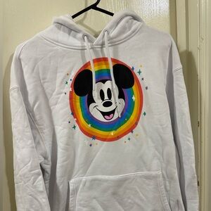 Disney Pride Collection Hoodie with Rainbow Mickey